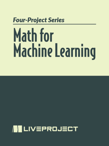 Math for Machine Learning